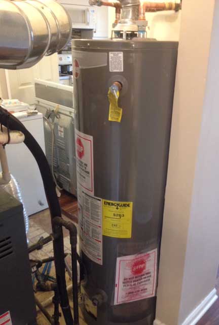 hot water heater by DMR Plumbing & Sewer
